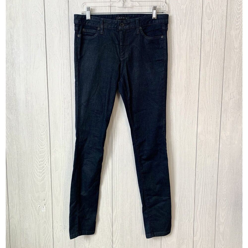 Theory Black Skinny Jeans Size 8